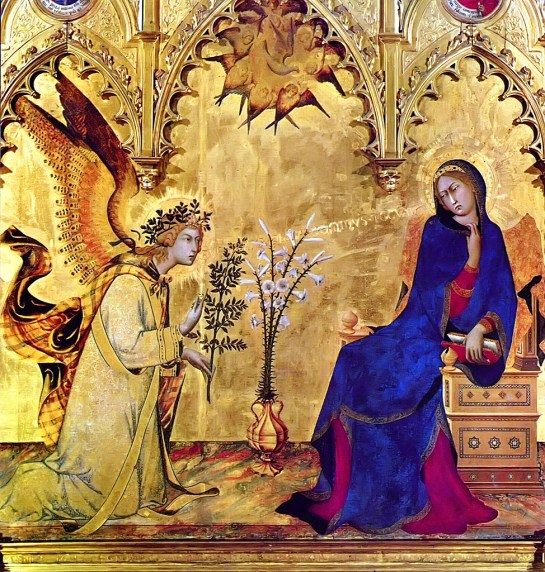 The Annunciation
Simone Martini, 1333